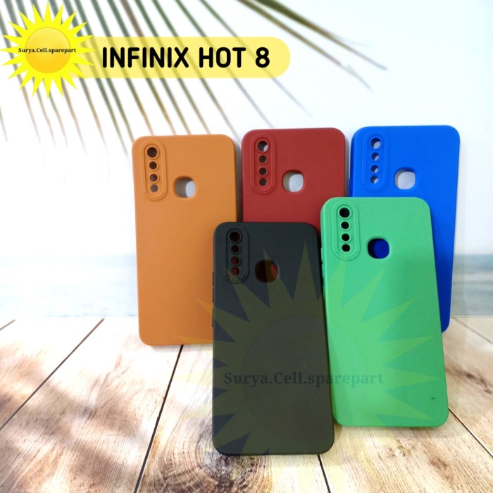 Case Slim Matte Pro Camera Infinix Hot 8 - SC