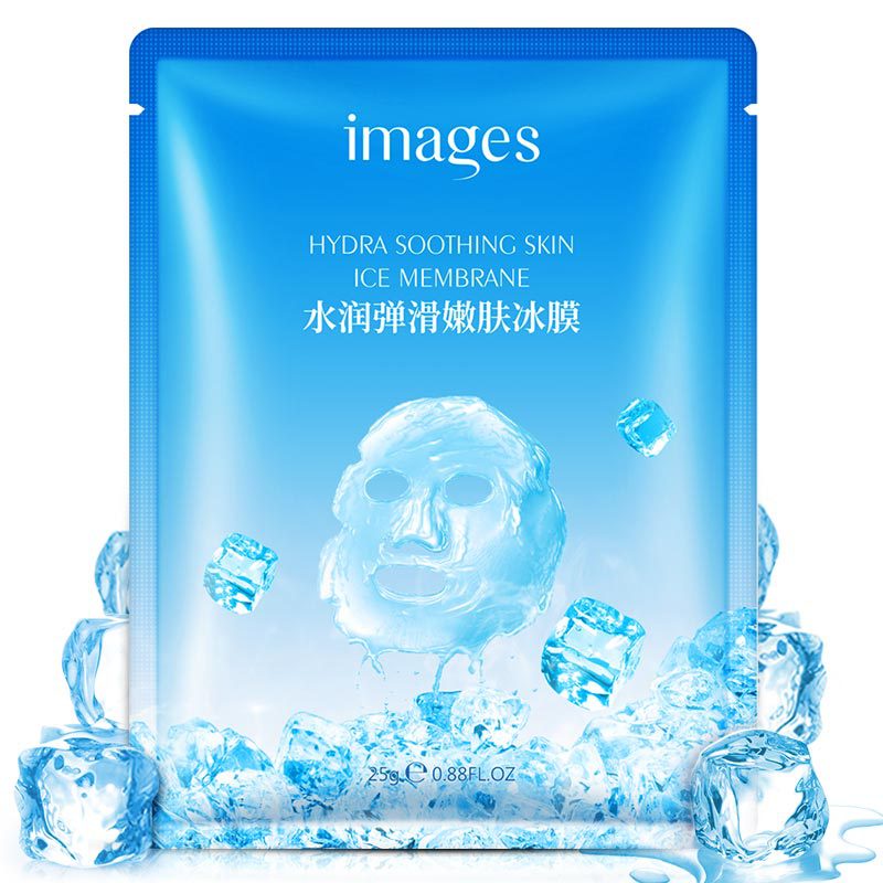 [BISA COD] HYMEY'S / IMAGES HYDRA SOOTHING SKIN ICE MEMBRANE MASK FACIAL CARE SHEET MASKER WAJAH KOREA