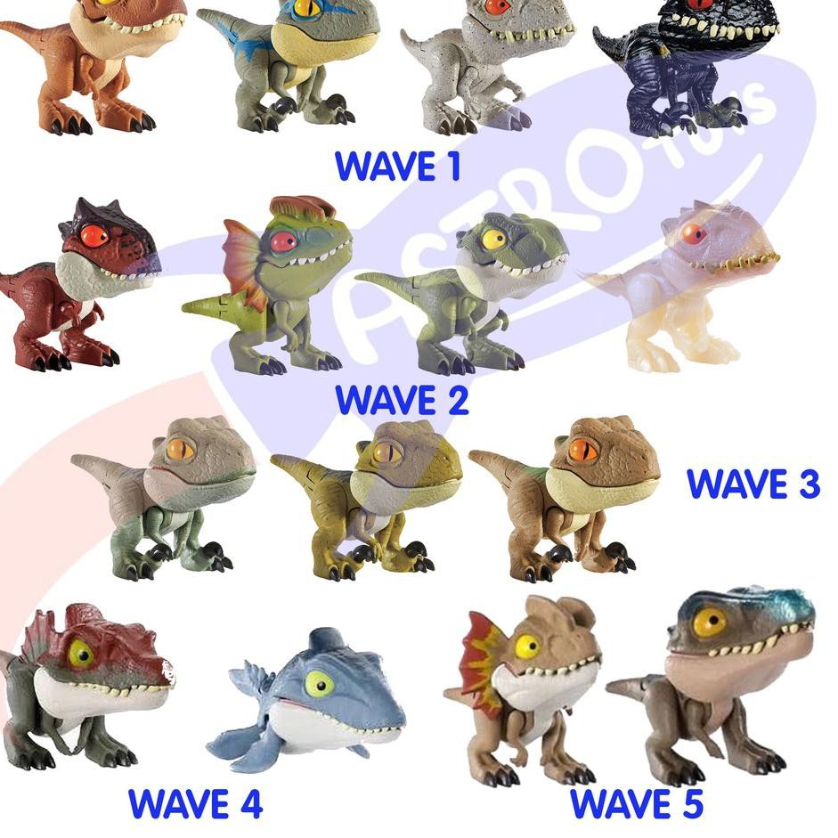 FN JURASSIC DINO SNAP SQUAD WAVE 1 WAVE 2 WAVE 3 WAVE 4 WAVE 5 DINOSAURUS TANGAN LUCU UNYU Shopee Indonesia