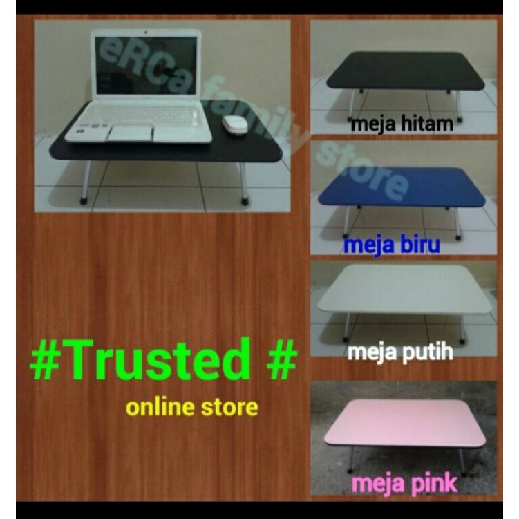 Jual MALANG. meja lipat laptop bahan multiplex. meja lipat lesehan
