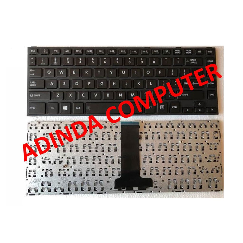 Keyboard Toshiba C40 C40B C40-B C45 C45B C45-B C40D C40-D C40D-B