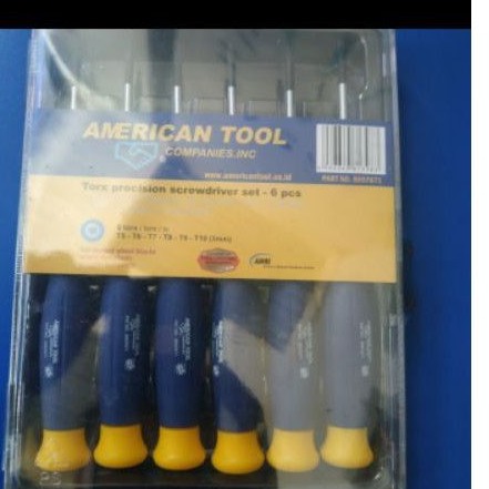 Precision Screwdriver Set 6 Pcs American Tool