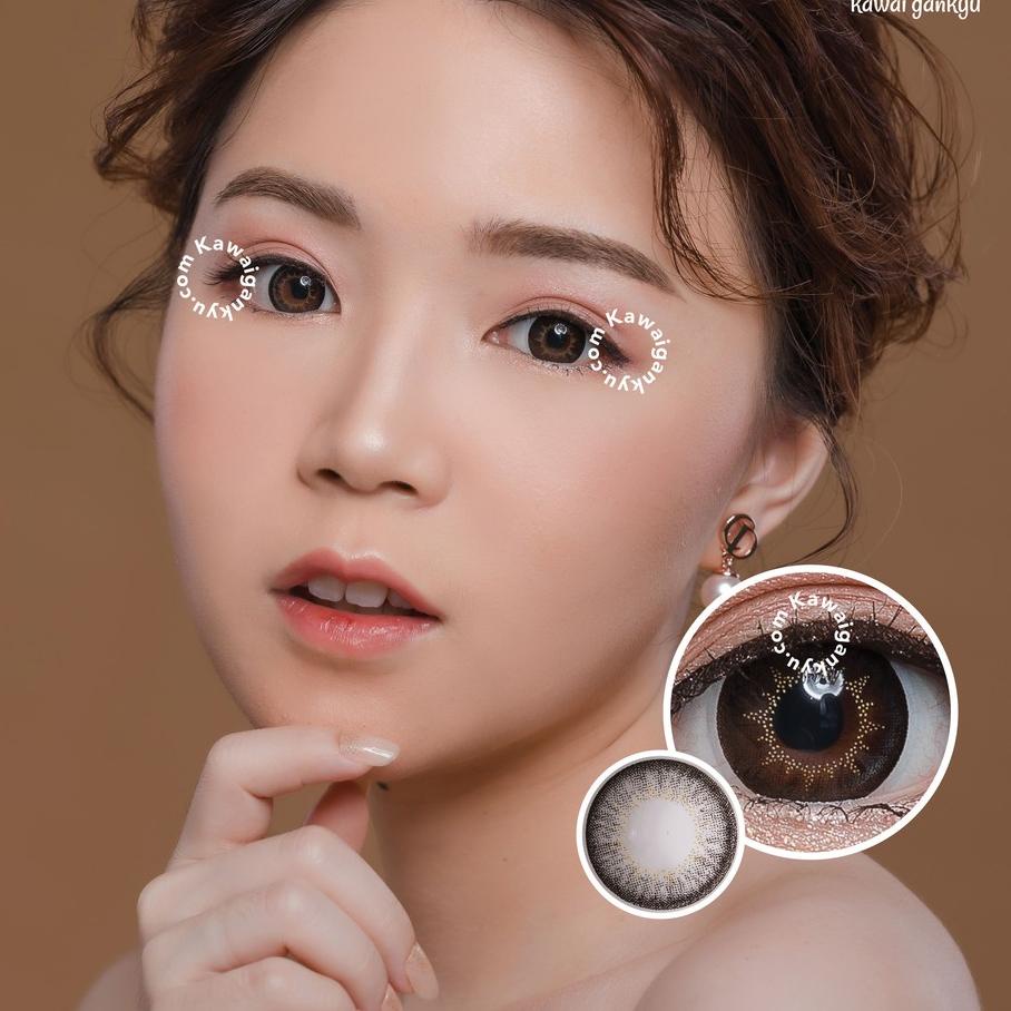 Kawai Gankyu softlens Princess Luna Black