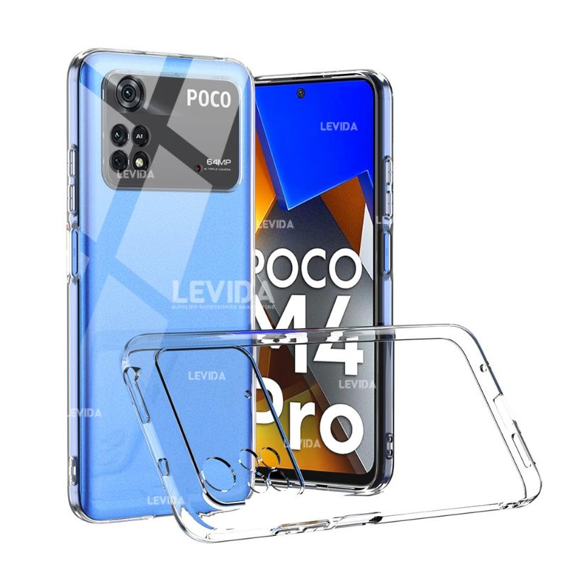 C/C- CASING COVER Poco M4 Pro 4G Poco X4 Pro Poco C40 Clear case Bening Softcase Clear Case Poco M4 Pro 4G Poco X4 Pro 5G Poco C40