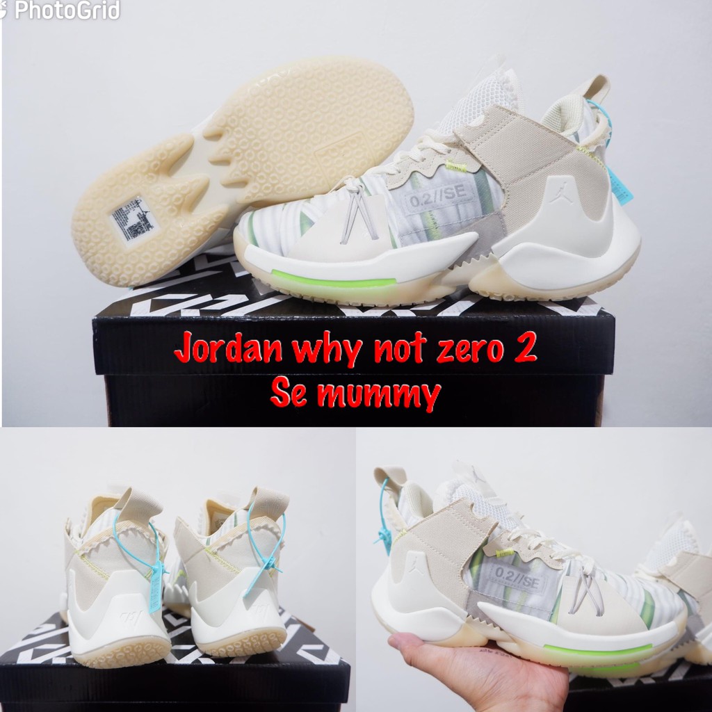 SEPATU BASKET NIKE AIR JORDAN WHY NOT ZERO 2 SE MUMMY