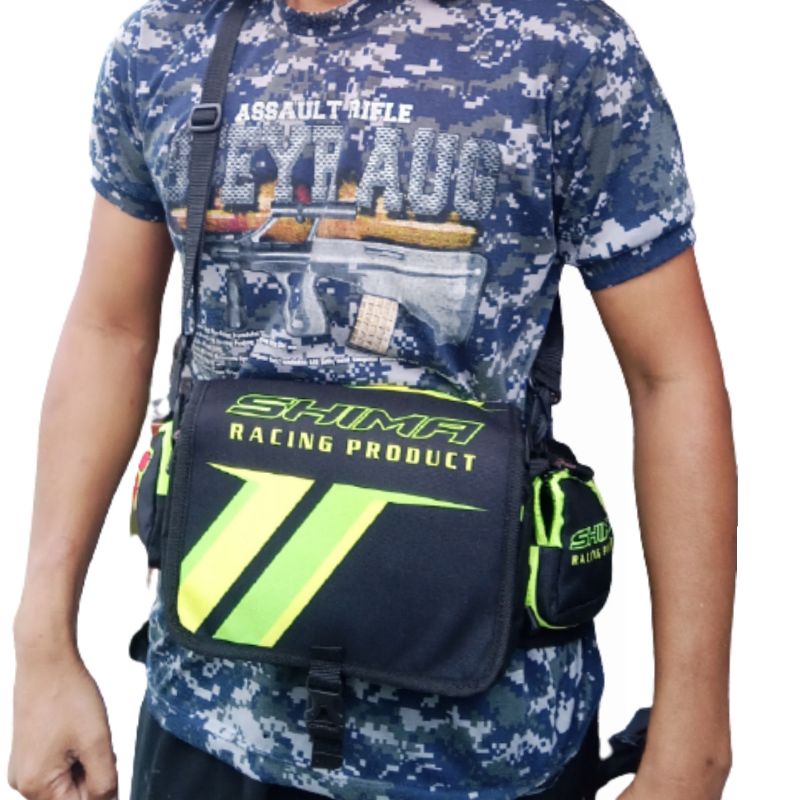 tas selempang pinggang waist bag cross trail Trabas touring shima 04  tas mekanik