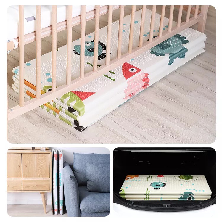 (COD) PROMO TERMURAH BABY PLAYMAT BUSA TEBAL / Atlas - matras mainan bayi bahan busa tebal / Playmat Bayi Karpet Lipat Anak lebih tebal Kualitas tinggi 180 x 200cm Bayi Tikar Lipat Foam Matras tikar Playmate bayi murah