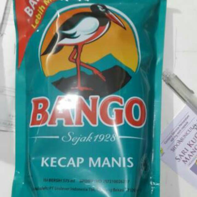 

Kecap Bango besar 1/2 Dus