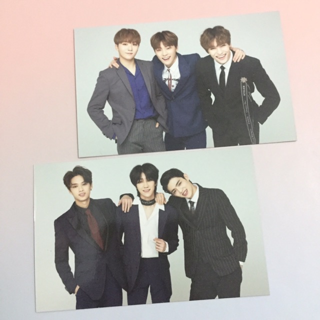 Seventeen Trading Card OTP Scoups Woozi Hoshi DK Seungkwan