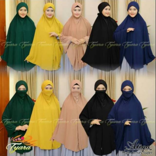 HIJAB INSTANT / NIQAB JUMBO JERSEY ORI BY TYARA HIJAB