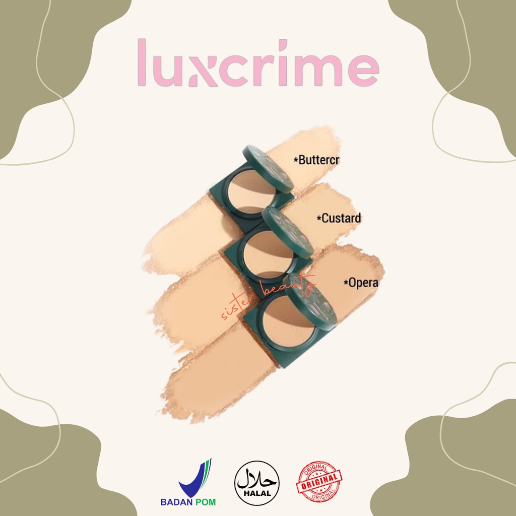 SisterBeauty - Luxcrime Blur &amp; Cover Two Way Cake 8.5gr | 4.5gr