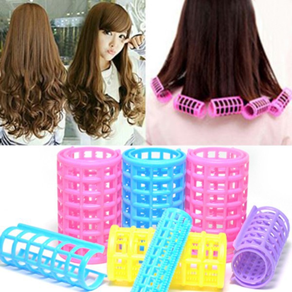 ROLL RAMBUT TUTUP WARNA WARNI ROLLAN RAMBUT 2 PCS - WARNA ACAK