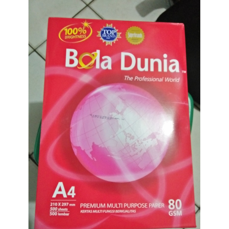 

Kertas A4 80gr