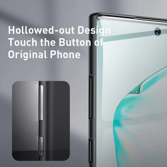 P / B-- CASE SAMSUNG NOTE 10 PLUS SOFT CASE SLIM FIT PREMIUM PROTECTION CAMERA
