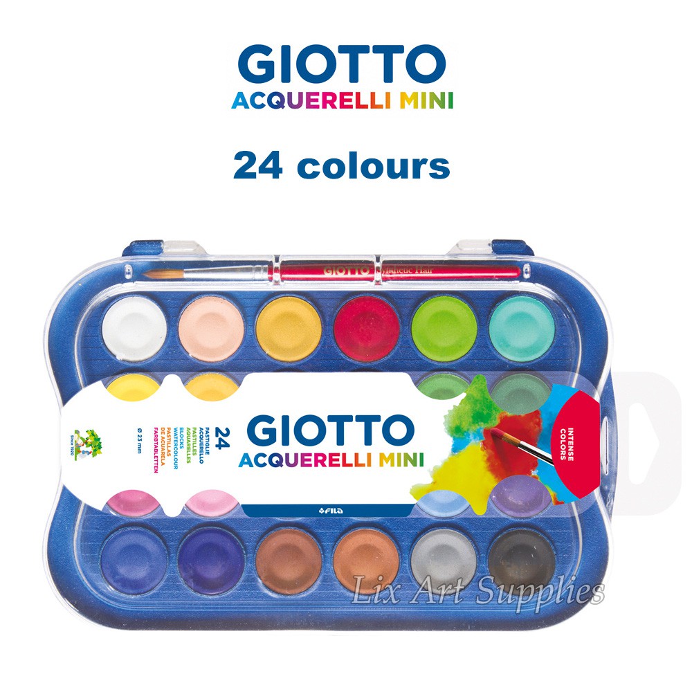 

Giotto Acquerelli Mini Watercolor Set 24 / Cat Air Giotto Watercolor Mini 24