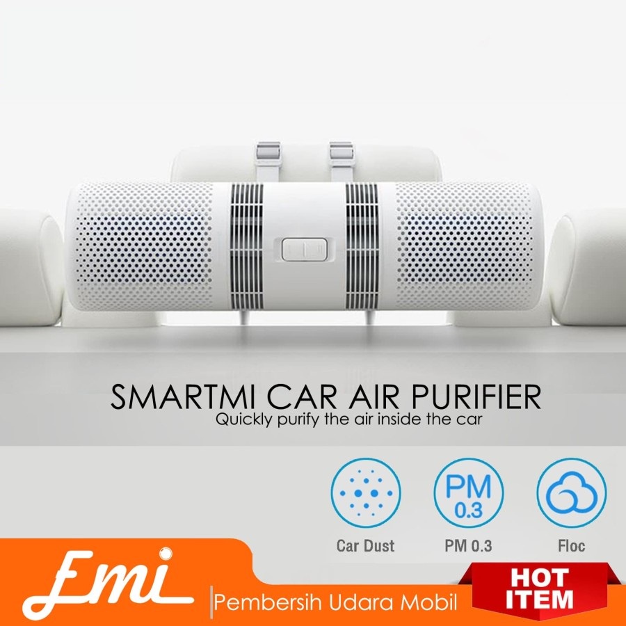 Smartmi Car Air Purifier Original Penjernih Udara Mobil PM 0,3