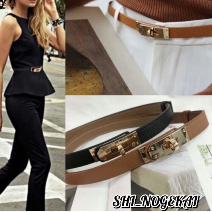 Big Sale IKAT PINGGANG IMPORT KELLY BELT WANITA KULIT L060