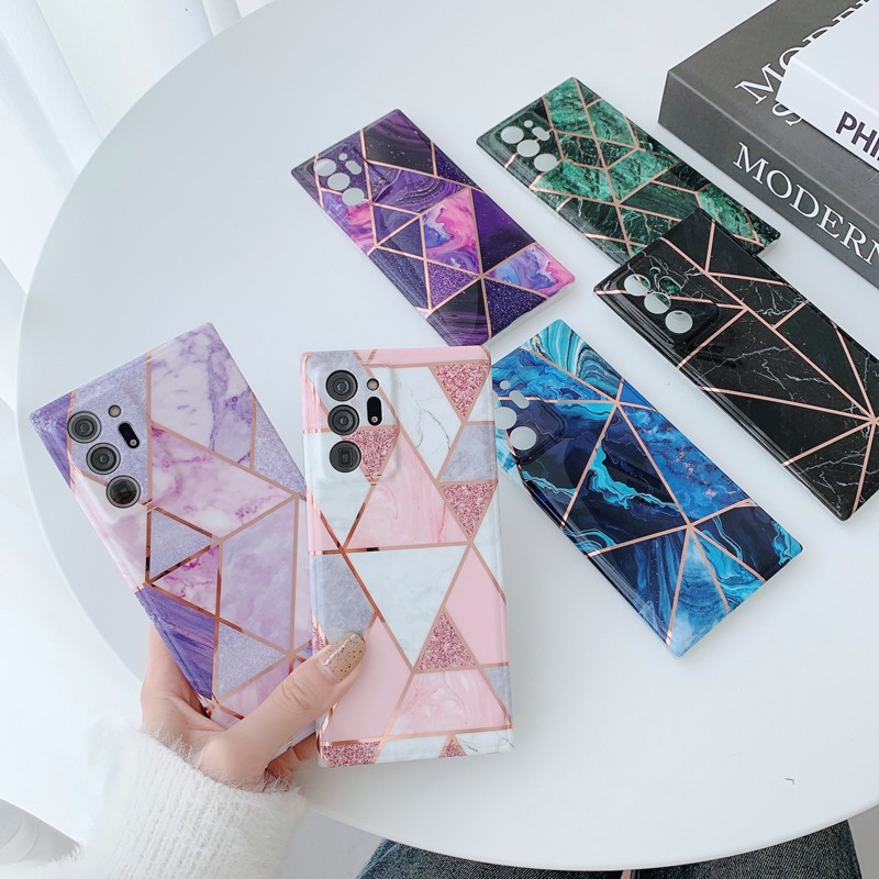 Marble Case Samsung Galaxy S21 Ultra S21 Plus Note 20