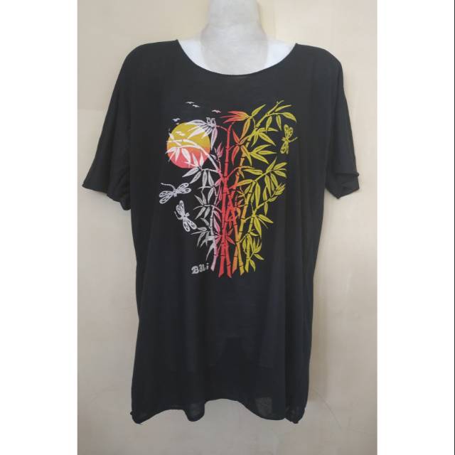 Baju bambu jumbo lengan/atasan bambu / kaos bambu Bali / baju bambu murah