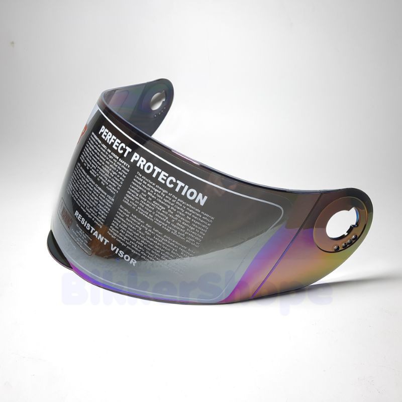 Kaca Visor Helm KYT X-ROCKET,KYT TROY,KYT ROCKET -Pelangi