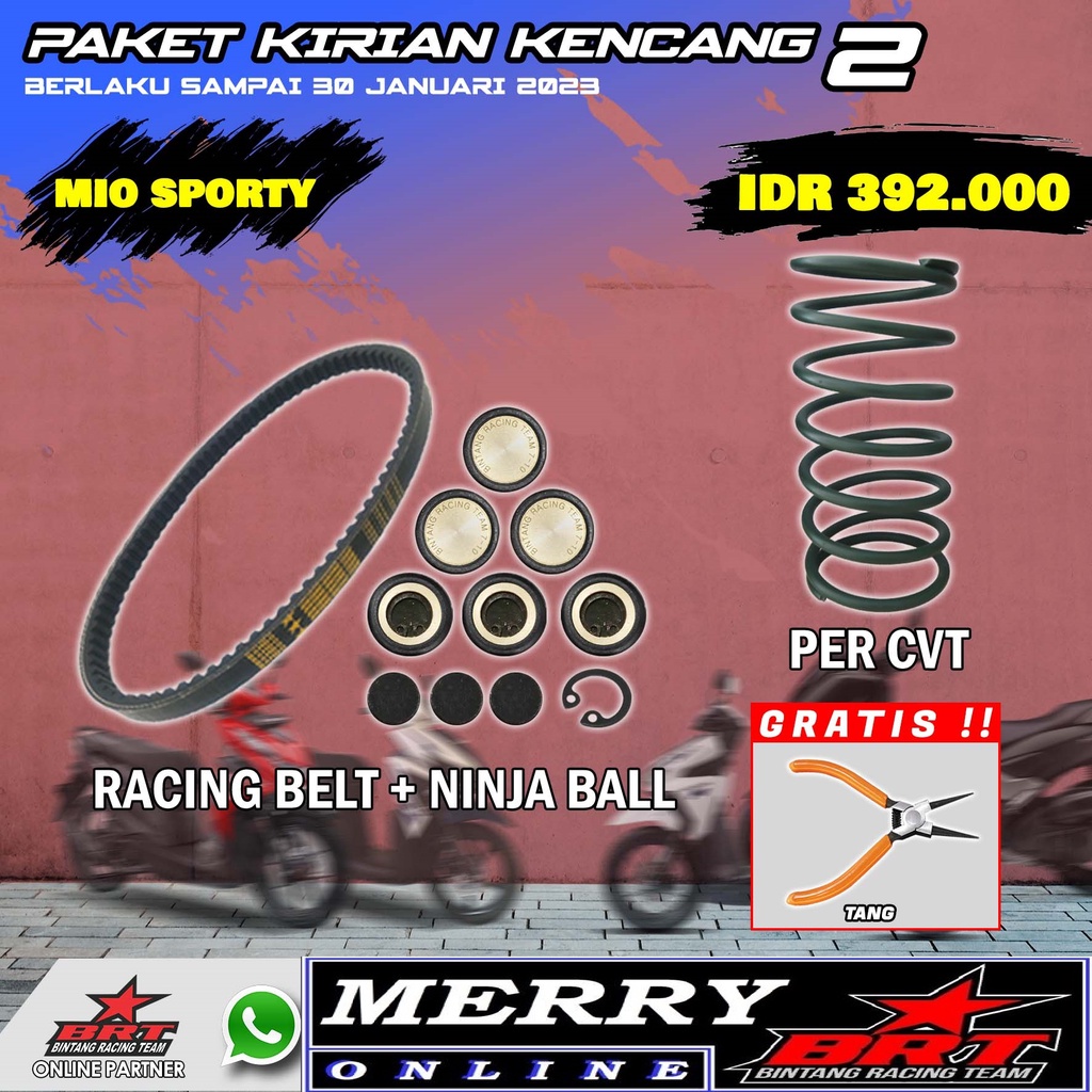 Paket Kirian Kencang  BRT Mio Sporty Nouvo 5TL