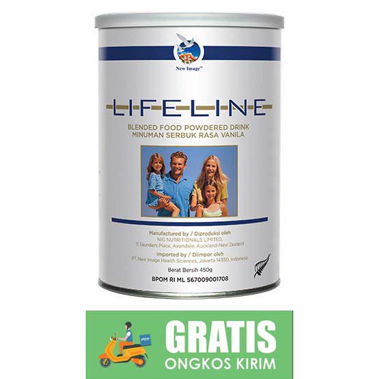 Susu Kolostrum Alpha Lipid Lifeline Kaleng