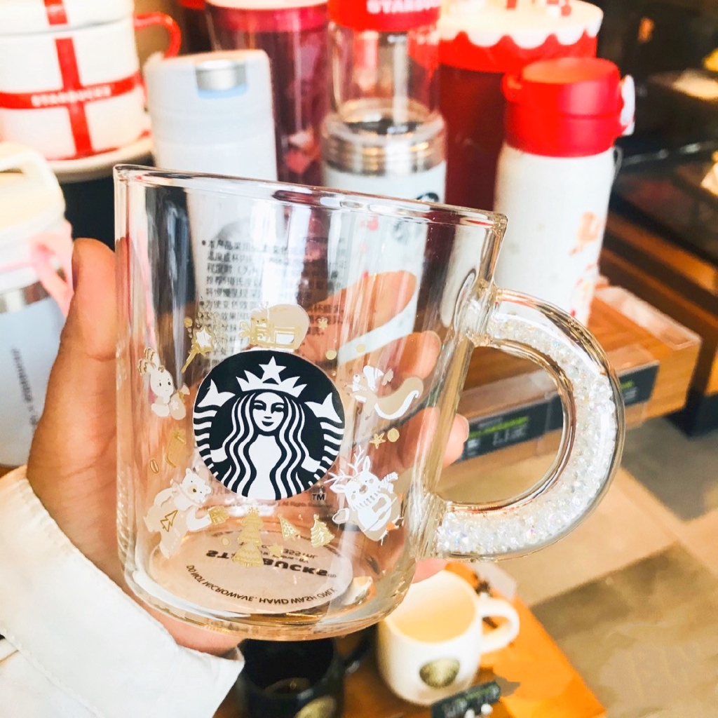 Starbucks Mug Suku Gratis Cawan Air Yang Transparan Tumbler Starbucks