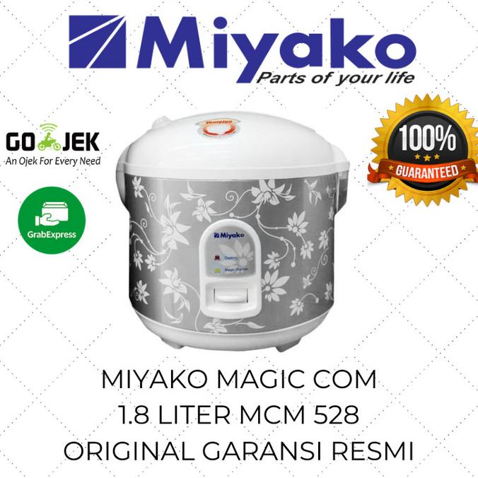 Miyako Magic Com MCM 528 1.8 Liter / Mejikom Miyako / Mejicom Murah Termurah