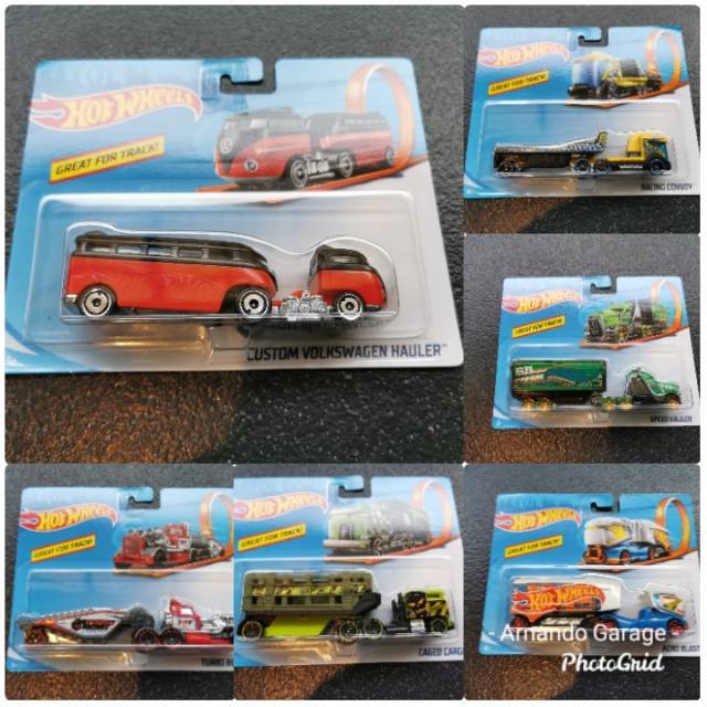 BEST SELLER | Diecast RIG TRUCK Hot Wheels Great Truck For Track Star Transporter Hotwheels HW | Mobil Mainan Anak | Cruissin Illusion | Galactic Express | Rock N Race