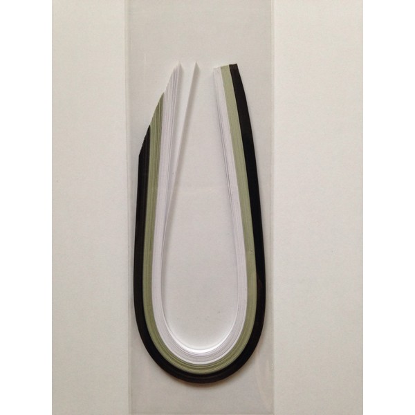 

Unik Paper art kertas warna quilling gradasi hitam 3mm 5mm 7mm Diskon