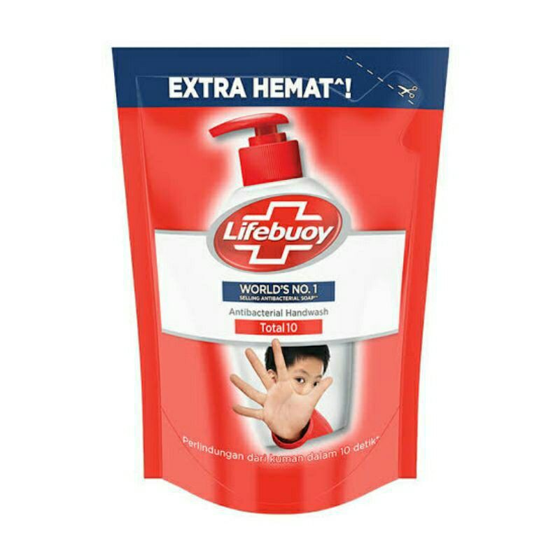 LIFEBUOY Antibacterial Handwash Mild Care&amp;Total 10 (SABUN CUCI TANGAN) 220 - 400ML