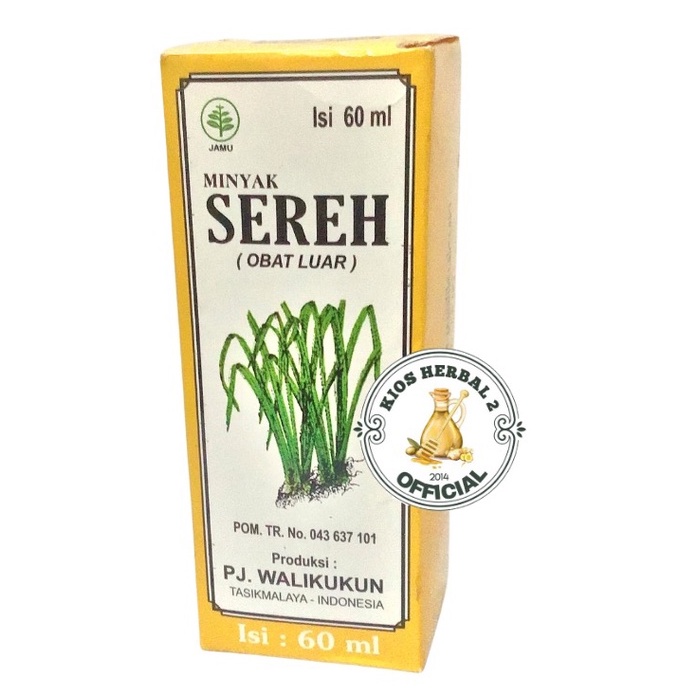 Minyak Sereh Walikukun 60ml,minyak sereh