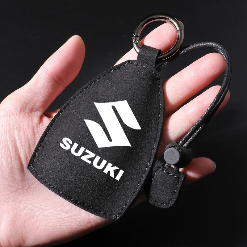 Suede Car key bag Universal fob for Suzuki Car Key Case