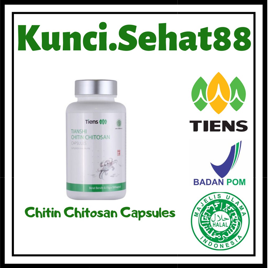 Tiens / Tia   nshi Chitin Chitosan Pelangsing & Obat Herbal Asam Lambung