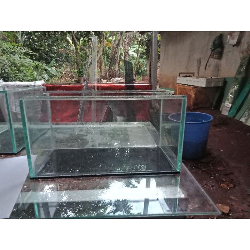 Aqurium aquascape soliter ikan cupang dan guppy ukuran P.25xL.15xT.15