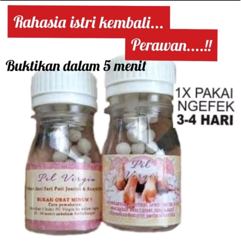 [Bige Sale] Pil Virgin Perapat Vagina Keset Harum Rapet