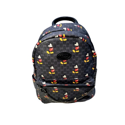 TAS SEKOLAH guci corak GAMBAR MOTIF KARTUN MICKEY