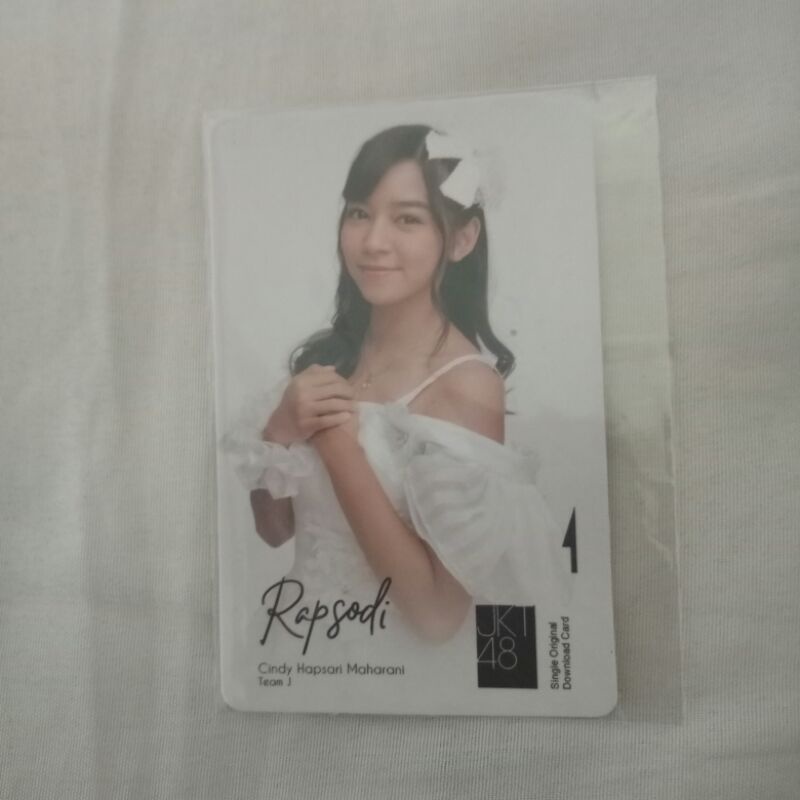 JKT48 Music Card - Rapsodi & Sweet and Bitter