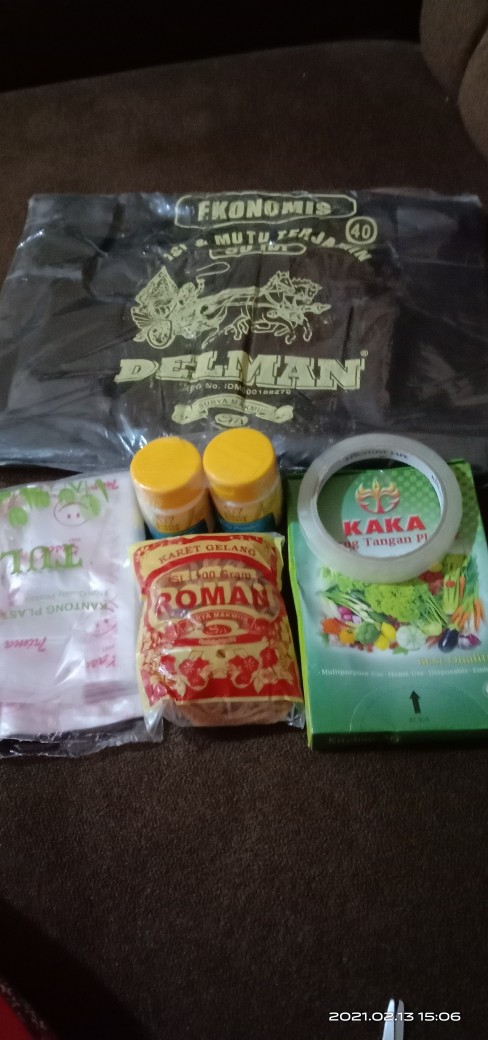 Kantong Plastik Hd Hitam Ekonomis Delman Uk 40