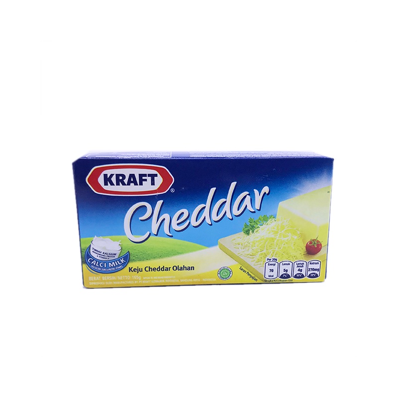 

Kraft Keju Cheddar Block 150Gr