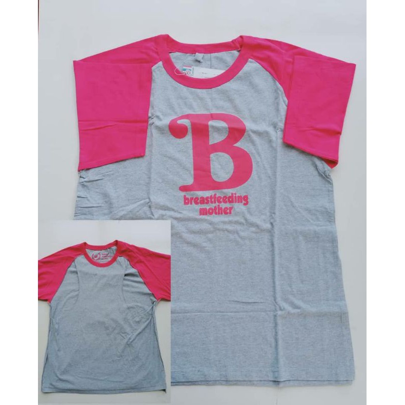 My Queena Tshirt Menyusui BF Mother (Panjang dan Pendek)