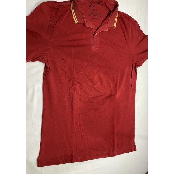 poloshirt pria giordano preloved bekas