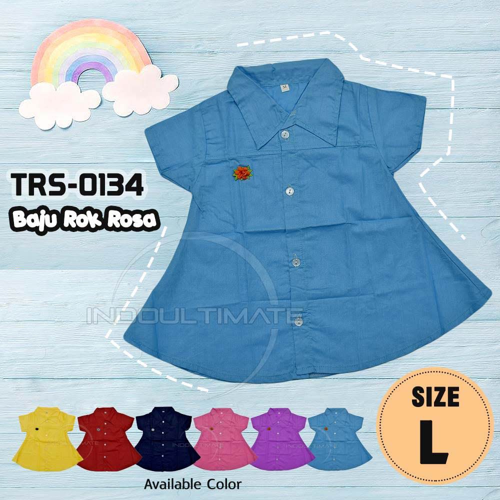 Dress Anak Kemeja Balita Bayi Perempuan Baju Atasan Pakaian Anak baju Bayi Perempuan TRS-0134