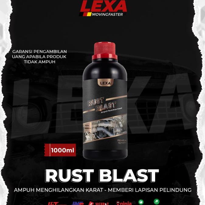 RUST BLAST Pembersih kerak mesin motor mobil RUST REMOVER
