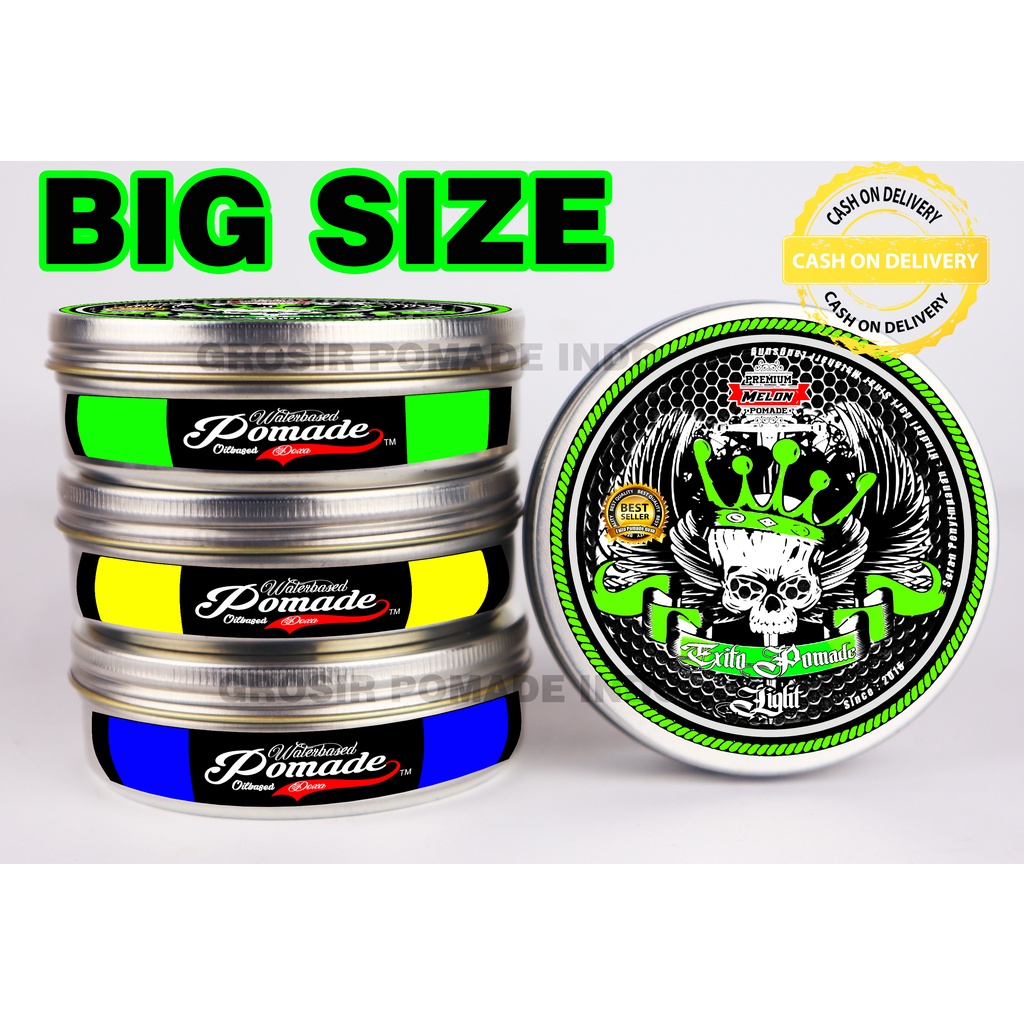 EXITO POMADE  OILBASED 120 gram 4 oz pot kaleng