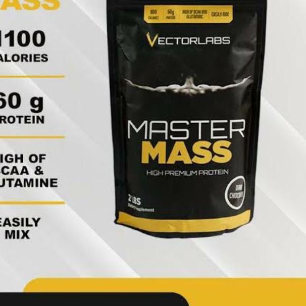 master mass 2 lbs weight gainer 2lbs master whey gainer MASTERMASS VECTORLABS
