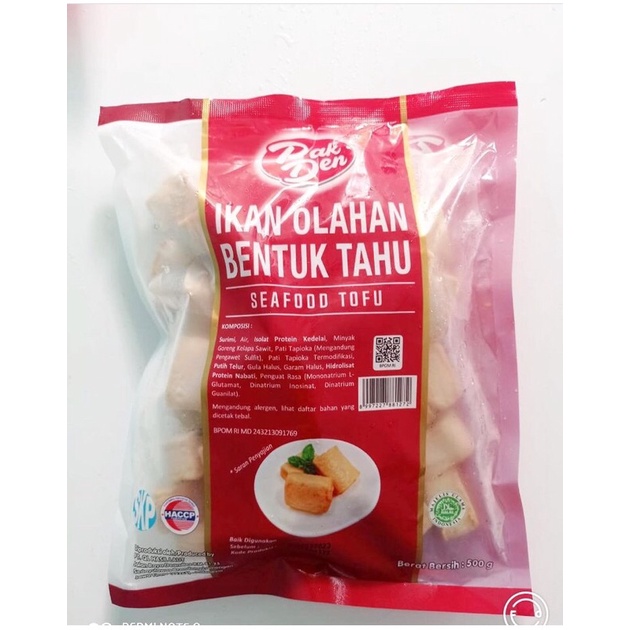 

PAKDEN FISH TOFU 500gram