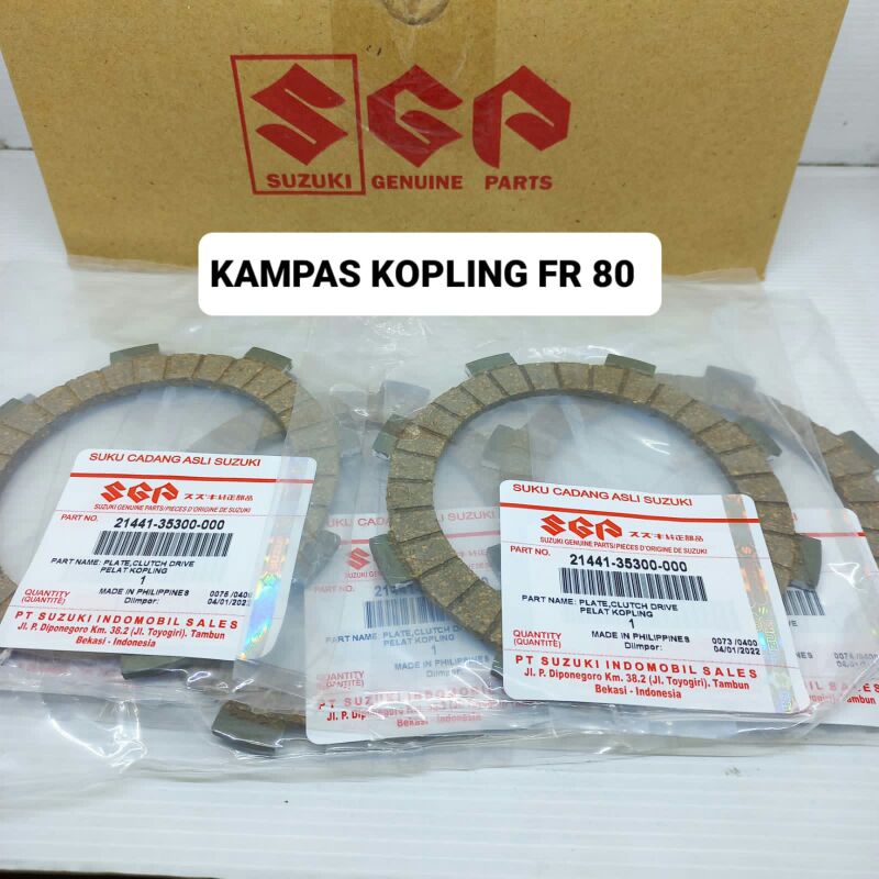 Kampas Kopling FR 80 Ori SGP 21441-35300