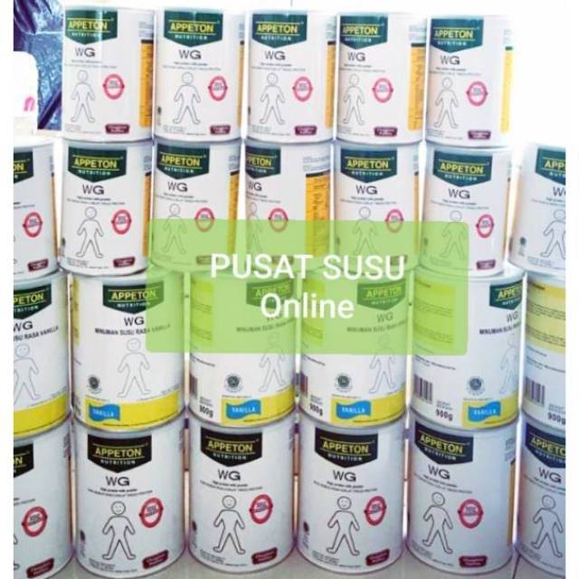 Appeton Weight Gain Adult Dewasa Appeton Wg Atas 13 Tahun 450 900gr Coklat Vanila Shopee Indonesia