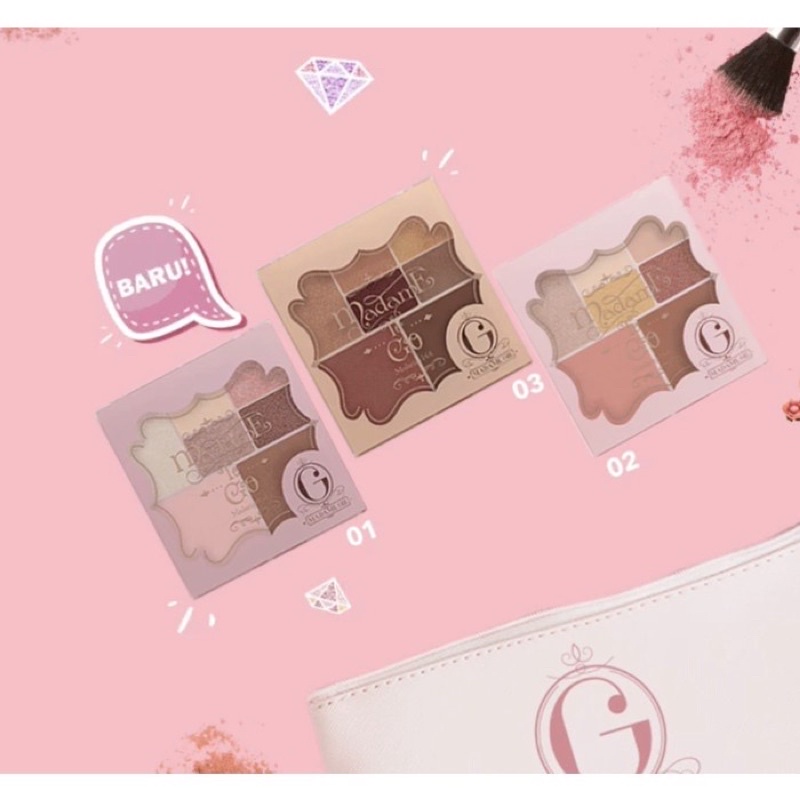 PALETTE MADAME GIE MADAME TO GO BPOM